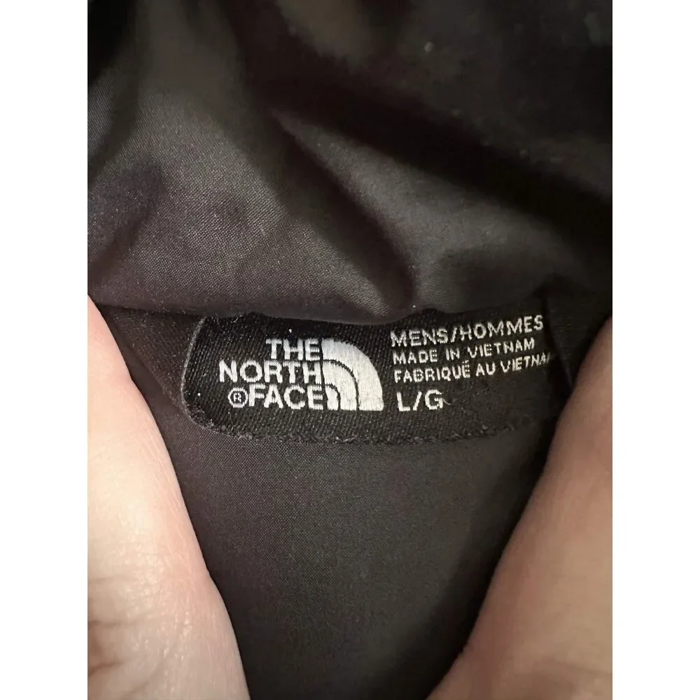 The North Face 550 Down Puffer Vest Mens Large Black Quilted Gorpcore Outdoor